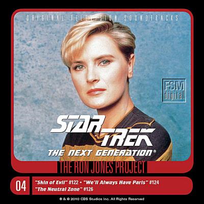 Cover art for Star Trek: The Next Generation, 4: Skin of Evil / We'll Always Have Paris / The Neutral Zone (Original Television Soundtracks)