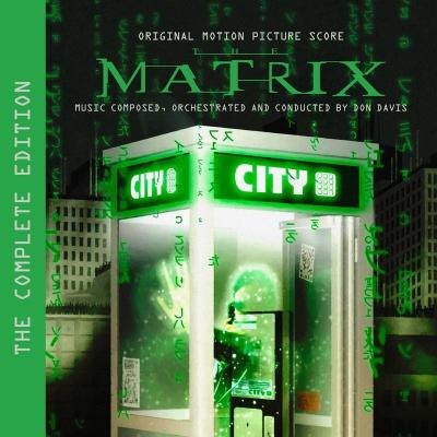 The Matrix: The Complete Edition (Original Motion Picture Score) (Glitter-Infused Green Vinyl Variant) album cover