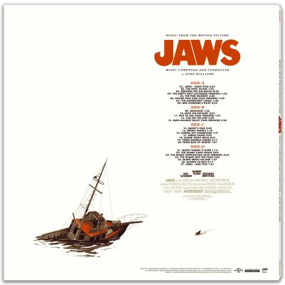 Jaws (Music From The Motion Picture) (Ocean Blue Vinyl Variant) album cover