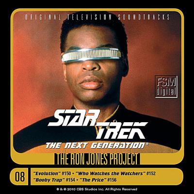 Star Trek: The Next Generation, 8: Evolution / Who Watches the Watchers / Booby Trap / The Price (Original Television Soundtracks) album cover