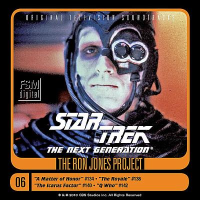 Star Trek: The Next Generation, 6: A Matter of Honor / The Royale / The Icarus Factor / Q Who (Original Television Soundtracks) album cover