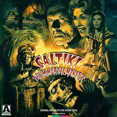 Caltiki, The Immortal Monster (Original Motion Picture Soundtrack) (Translucent Green Vinyl Variant) album cover