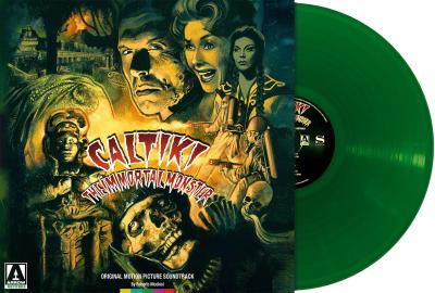 Caltiki, The Immortal Monster (Original Motion Picture Soundtrack) (Translucent Green Vinyl Variant) album cover