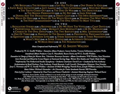 The West Wing (Original Television Soundtrack) album cover