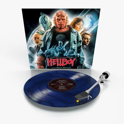 Hellboy (Original Motion Picture Soundtrack) (Supernatural Blue/Black Smoke Vinyl Variant) album cover