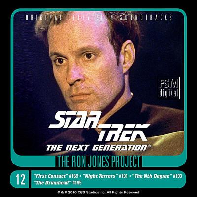 Star Trek: The Next Generation, 12: First Contact / Night Terrors / The Nth Degree / The Drumhead / The Best of Both Worlds (Original Television Soundtracks) album cover