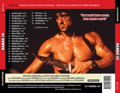 Rambo III (Original Motion Picture Soundtrack) album cover