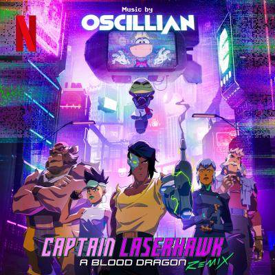 Cover art for Captain Laserhawk: A Blood Dragon Remix (Original Soundtrack)