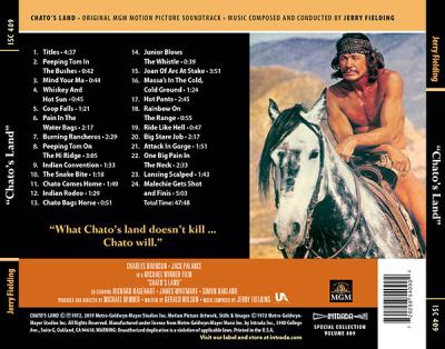 "Chato's Land" (Original MGM Motion Picture Soundtrack) album cover