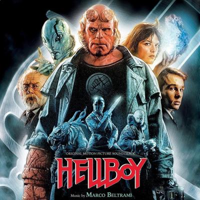 Cover art for Hellboy (Original Motion Picture Soundtrack) (Red Colored Vinyl Variant)