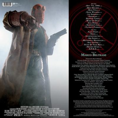 Hellboy (Original Motion Picture Soundtrack) (Red Colored Vinyl Variant) album cover