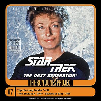 Cover art for Star Trek: The Next Generation, 7: Up the Long Ladder / The Emissary / Shades of Gray (Original Television Soundtracks)
