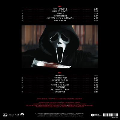 Scream (Music From The Motion Picture) (Clear / Red Smoke Vinyl Variant) album cover