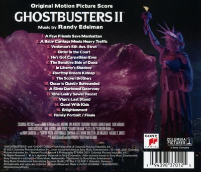 Ghostbusters II (Original Motion Picture Score) album cover