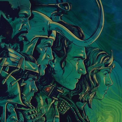 Cover art for Loki: Season One (Original Soundtrack) (Colored Vinyl Variant)