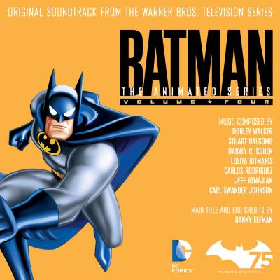 Cover art for Batman: The Animated Series - Volume 4 (Original Soundtrack from the Warner Bros. Television Series)