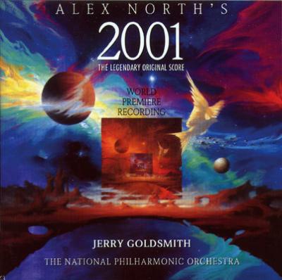 Cover art for Alex North's 2001 (The Legendary Original Score)