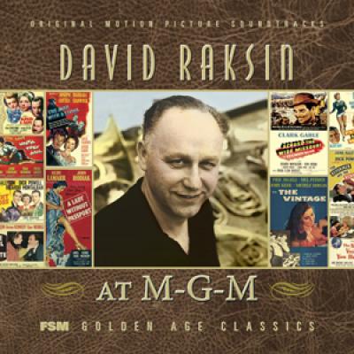 Cover art for David Raksin at M-G-M