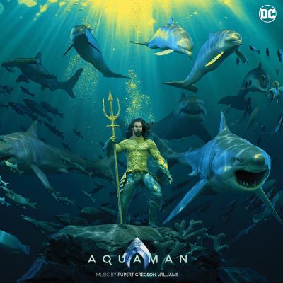 Cover art for Aquaman: Deluxe Edition (Original Motion Picture Soundtrack) (Translucent Colored Vinyl Variant)